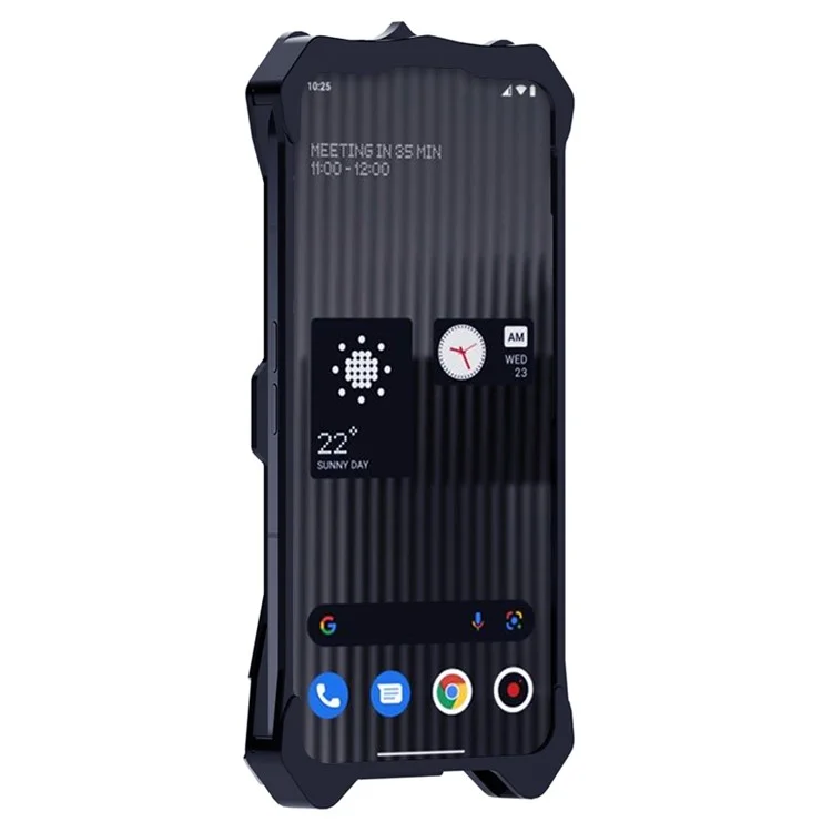 Per Nothing phone (1) 5G Anti-caduta Custodia per cellulare in lega di alluminio Custodia posteriore antishock