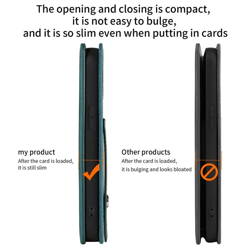 Armband PU-Leder-Hülle für iPhone 15 Pro Max, Geldbörse Ständer Stoßfeste Handyhülle - Braun