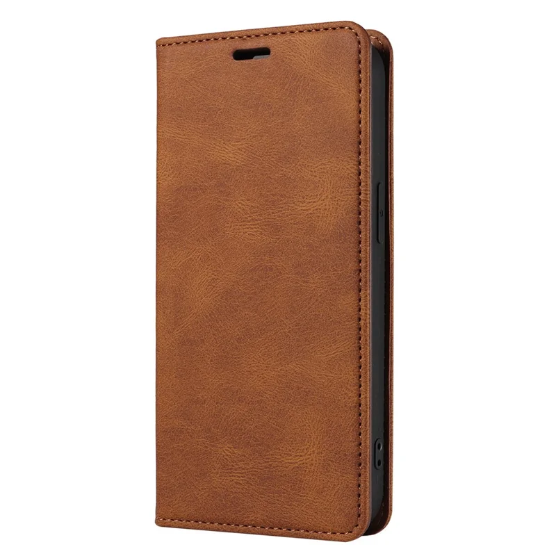 Armband PU-Leder-Hülle für iPhone 15 Pro Max, Geldbörse Ständer Stoßfeste Handyhülle - Braun