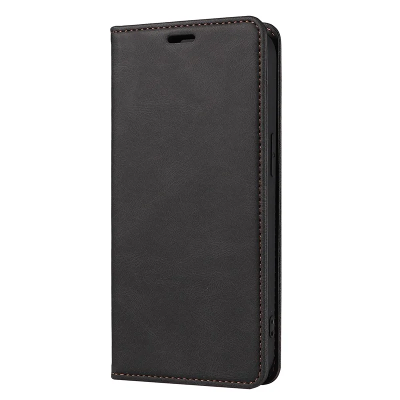 Armband PU-Leder-Hülle für iPhone 15 Pro Max, Brieftasche-Ständer Anti-Drop-Handyhülle - Schwarz