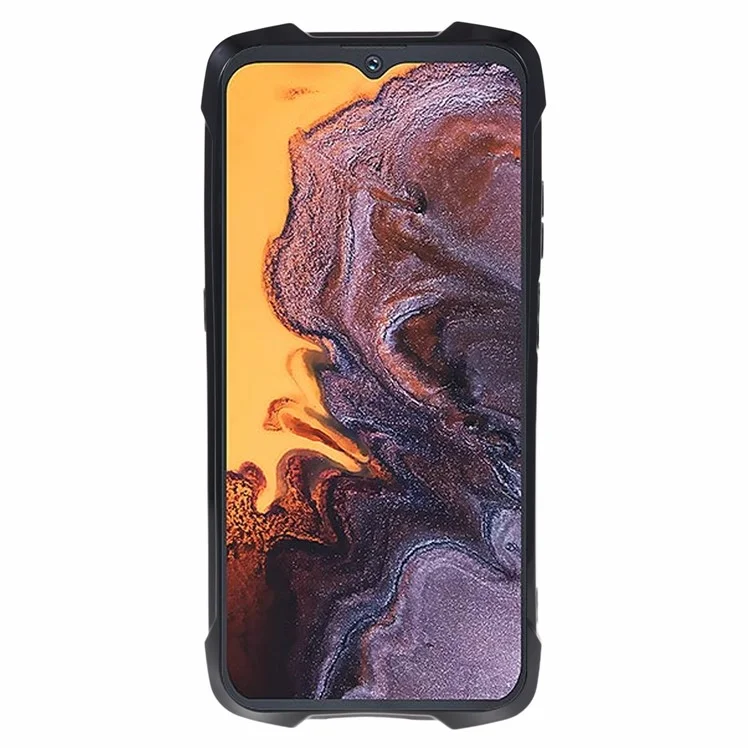 For Cubot KingKong 9 Slim Mobile Phone Case Flexible TPU Anti-scratch Protective Phone Cover - Black