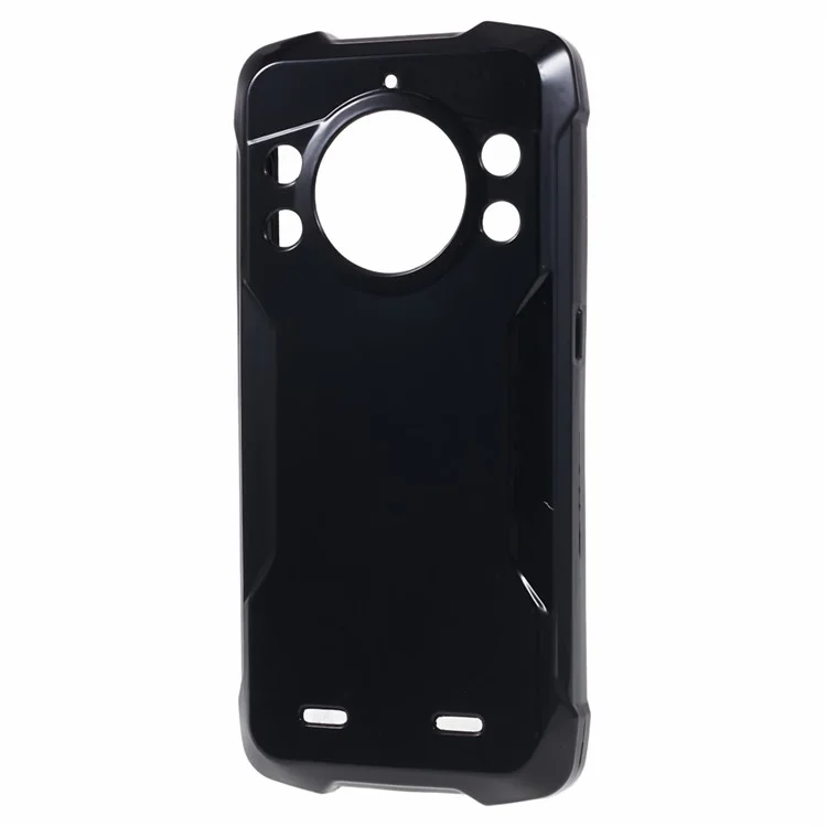 For Cubot KingKong 9 Slim Mobile Phone Case Flexible TPU Anti-scratch Protective Phone Cover - Black