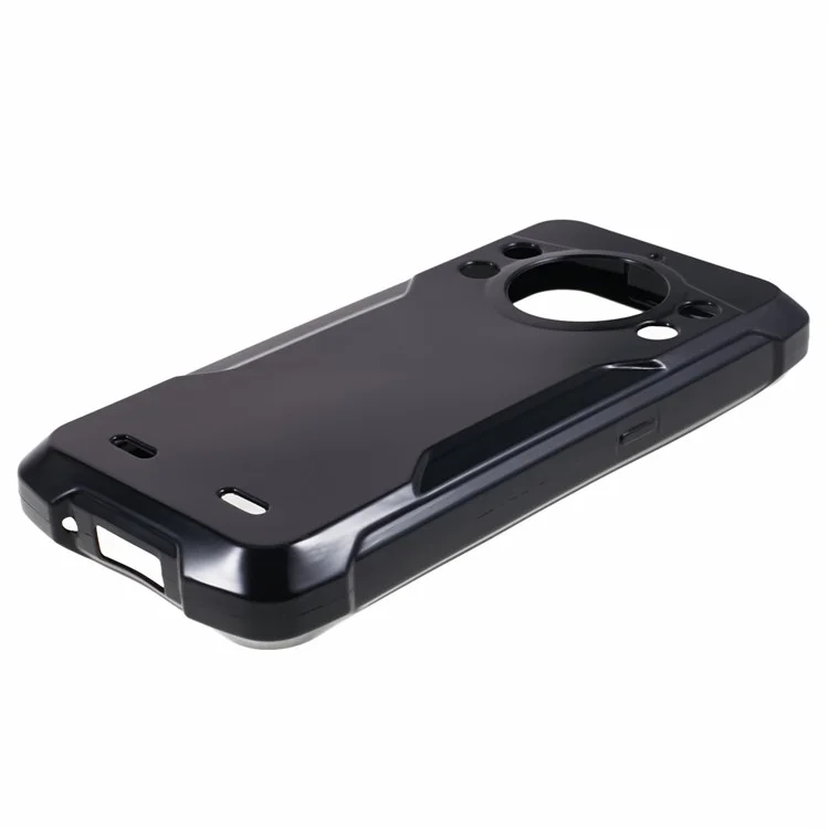 For Cubot KingKong 9 Slim Mobile Phone Case Flexible TPU Anti-scratch Protective Phone Cover - Black