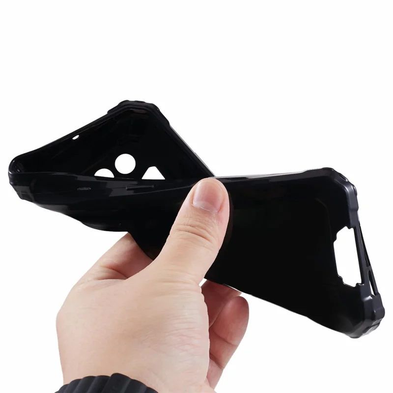 Flexible TPU Phone Cover for Oukitel WP26 , Scratch-resistant Cell Phone Case - Black