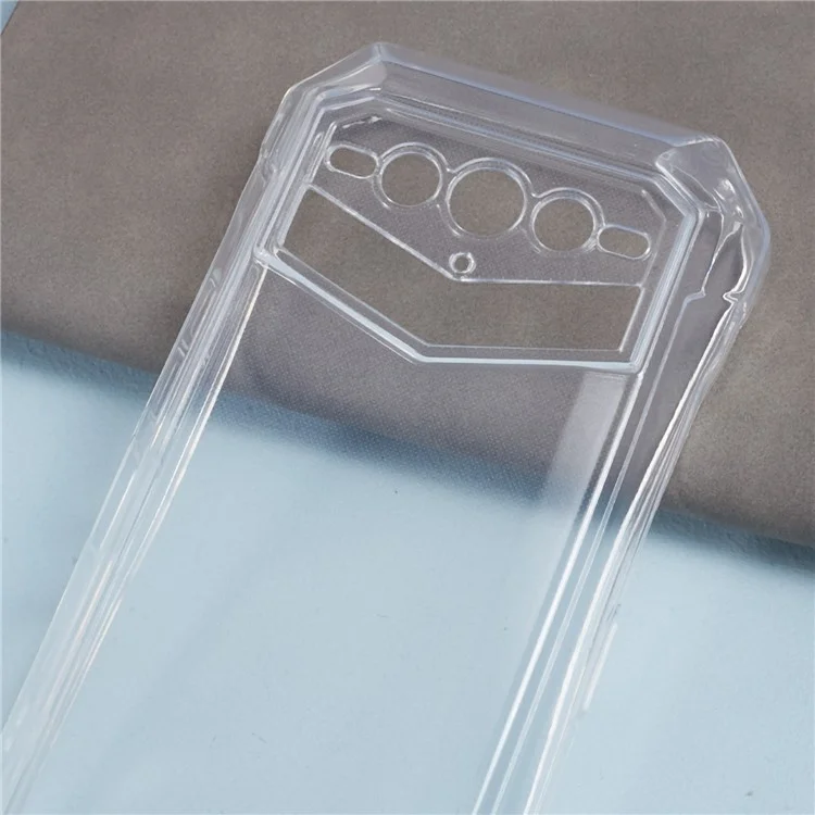 Case de Téléphone Soft TPU Pour Doogee S100 Pro / V Max, Couverture de Protection Des Téléphones Mobiles Anti-rayures - Transparent