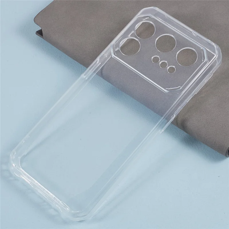 Precise Cutout Phone Case for IIIF150 Raptor , Anti-scratch Soft TPU Protective Phone Cover - Transparent