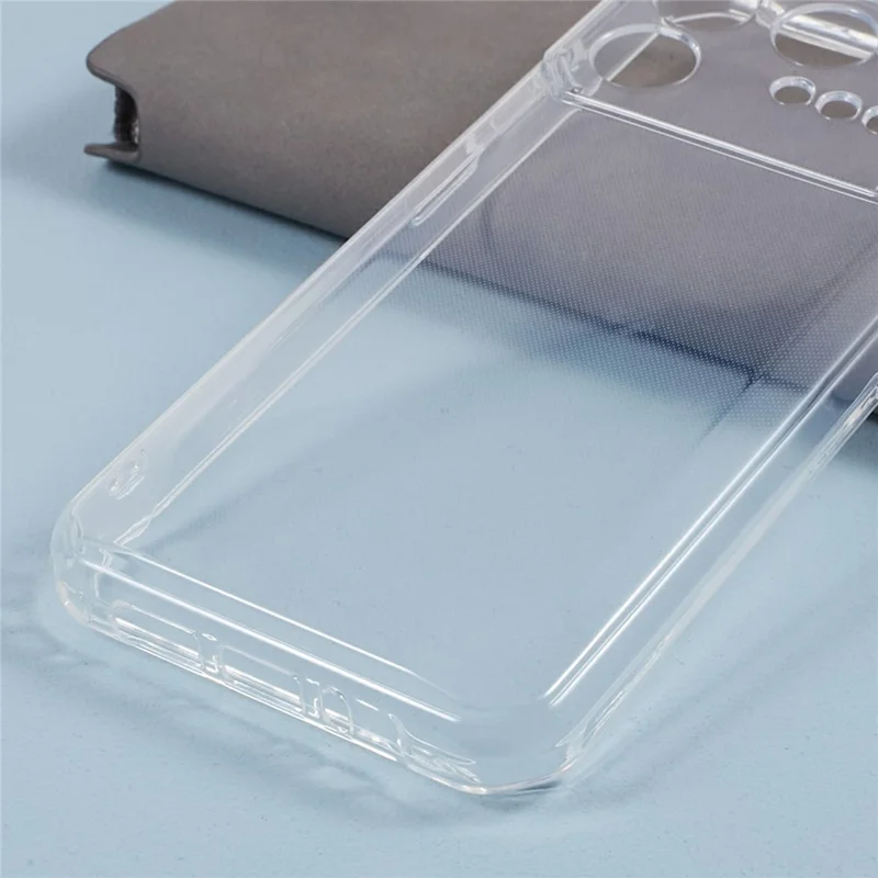 Precise Cutout Phone Case for IIIF150 Raptor , Anti-scratch Soft TPU Protective Phone Cover - Transparent