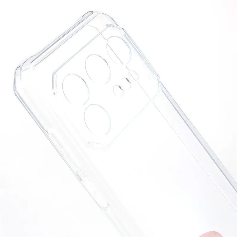 Precise Cutout Phone Case for IIIF150 Raptor , Anti-scratch Soft TPU Protective Phone Cover - Transparent