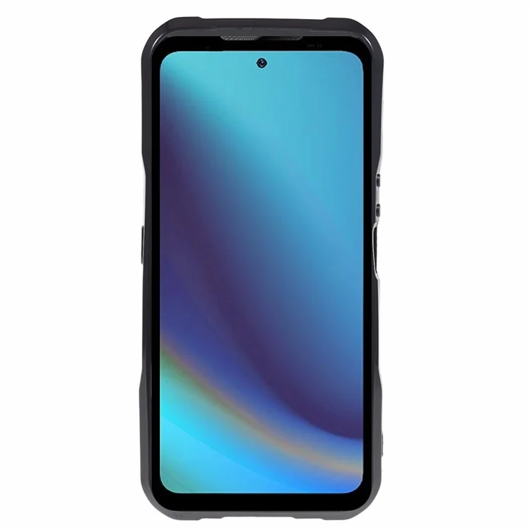 Für Doogee V20 Pro Mobilfunkkoffer Flexible TPU Anti-scratch-schutzhilfeabdeckung - Schwarz