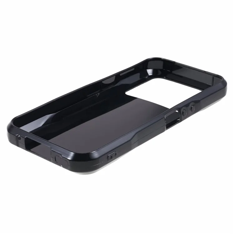 Para Doogee V20 Pro Capéu Celular Capa de TPU Flexível Anti-arranhão Tampa de Telefone Protetora - Preto