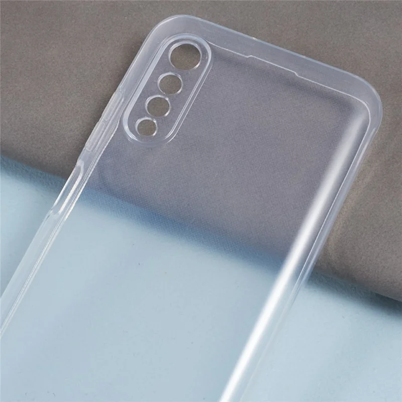 Тонкий чехол для мобильного телефона Cubot X70, защищающий от царапин, мягкий чехол из ТПУ для задней крышки телефона - прозрачный