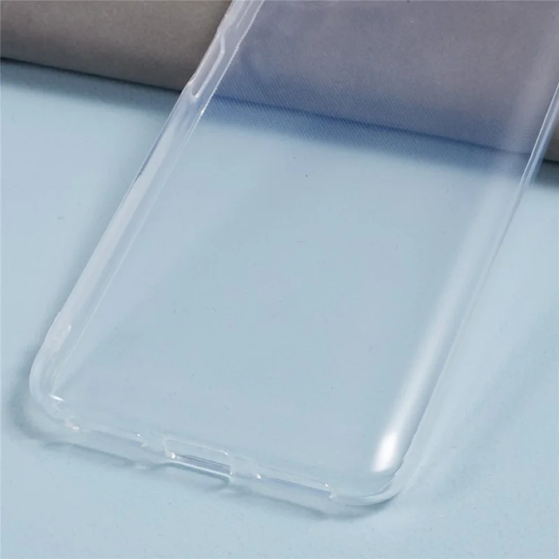 Тонкий чехол для мобильного телефона Cubot X70, защищающий от царапин, мягкий чехол из ТПУ для задней крышки телефона - прозрачный