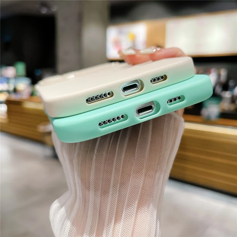 For iPhone 15 Pro Slim-Fit TPU Phone Case Matte Protective Cell Phone Cover Anti-Scratch Shell - Orange