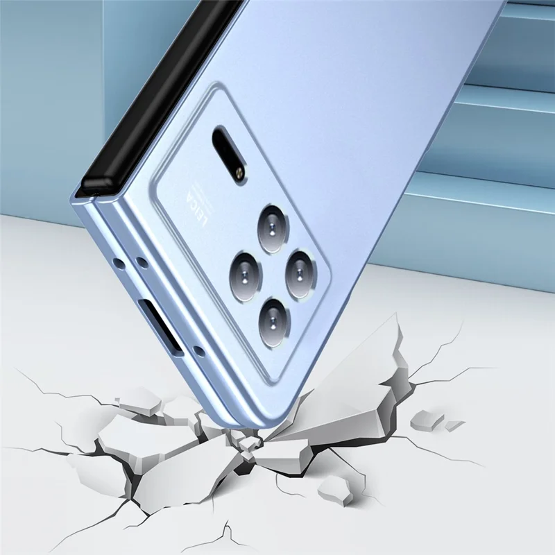 Per Xiaomi Mix Fold 3 5G Custodia Protettiva Telefono PC Rigida Assorbimento degli Urti - Nero