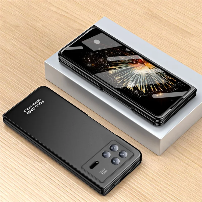 Per Xiaomi Mix Fold 3 5G Custodia Protettiva Telefono PC Rigida Assorbimento degli Urti - Nero