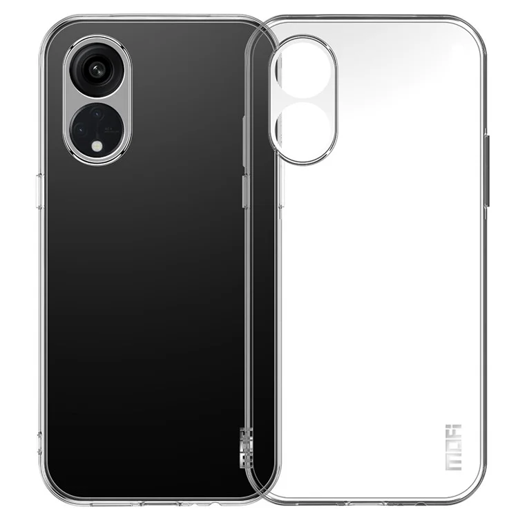 MOFI Für Oppo A58 4G Super Clear Handy-Hülle Soft TPU Handy-Hülle