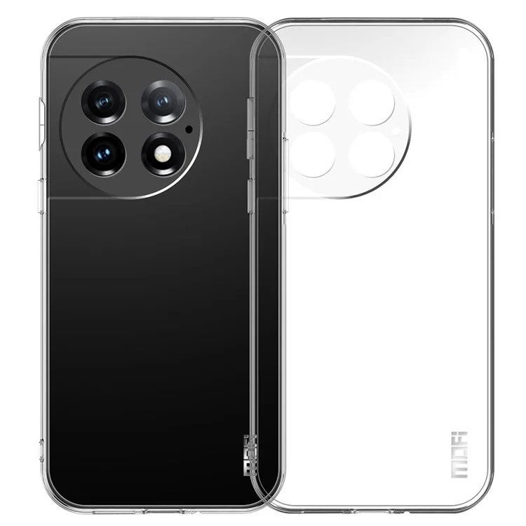 Coque Transparente MOFI pour OnePlus Ace 2 Pro 5G, Étui de Protection en TPU Souple pour Téléphone Portable