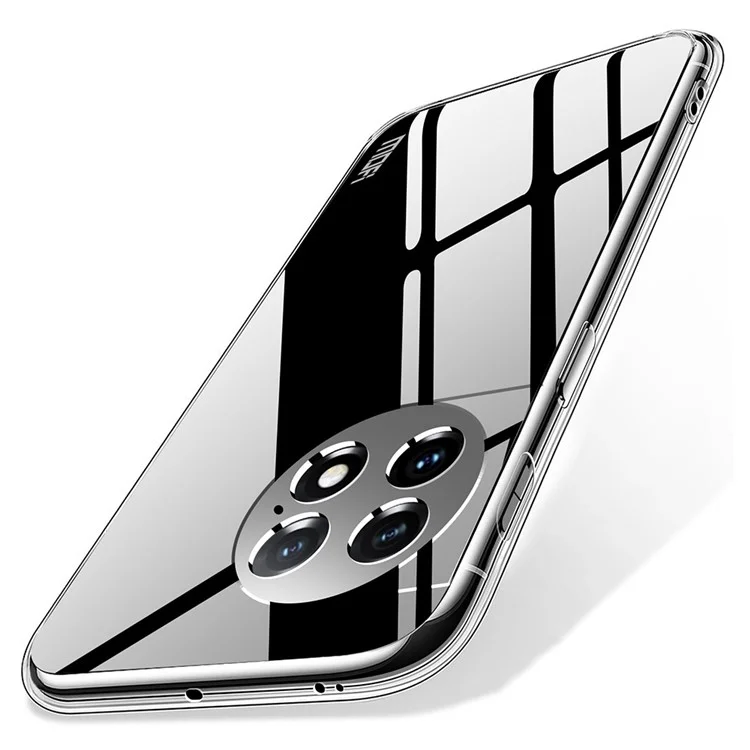 Coque Transparente MOFI pour OnePlus Ace 2 Pro 5G, Étui de Protection en TPU Souple pour Téléphone Portable