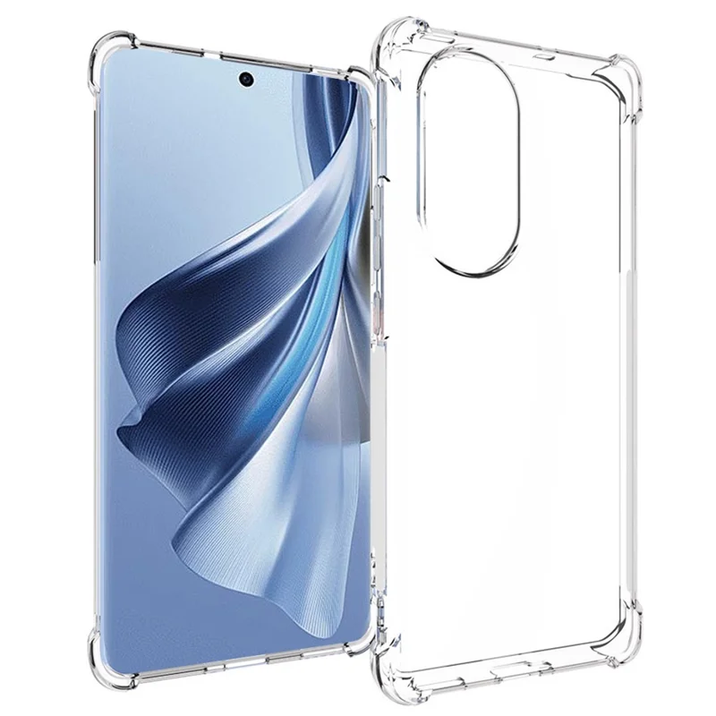 For Oppo Reno10 5G (Global) / Reno10 Pro 5G (Global) TPU Phone Case HD Transparent Shockproof Phone Back Cover