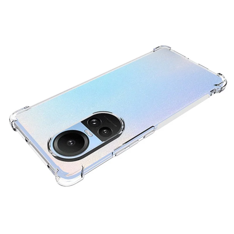 For Oppo Reno10 5G (Global) / Reno10 Pro 5G (Global) TPU Phone Case HD Transparent Shockproof Phone Back Cover