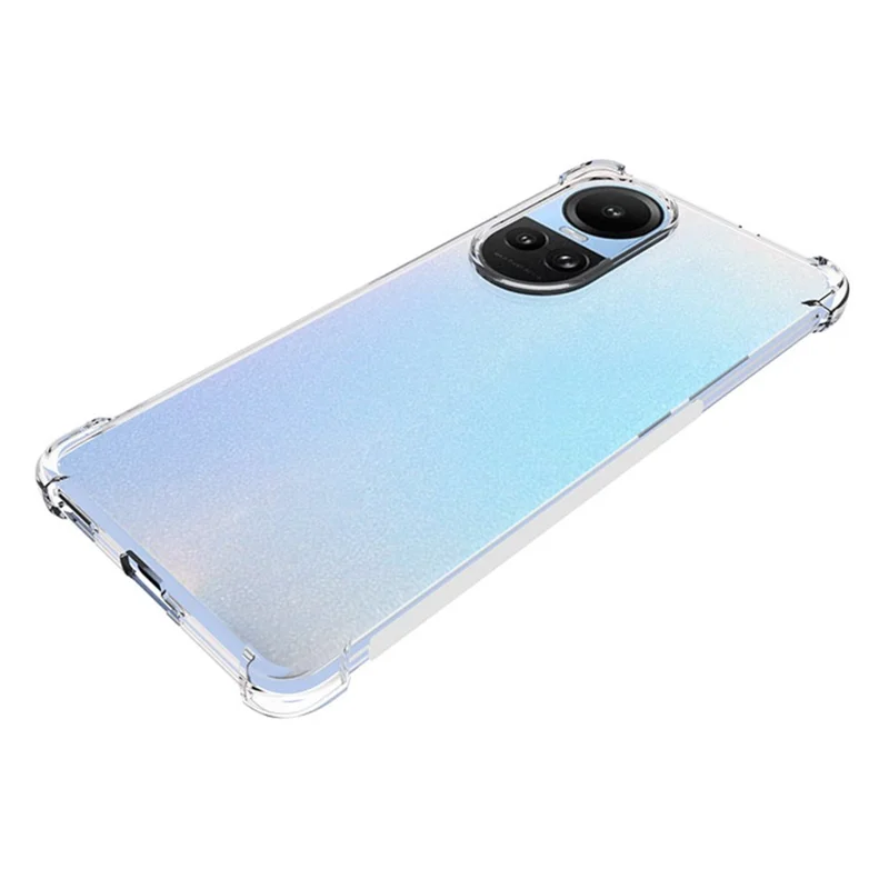 For Oppo Reno10 5G (Global) / Reno10 Pro 5G (Global) TPU Phone Case HD Transparent Shockproof Phone Back Cover