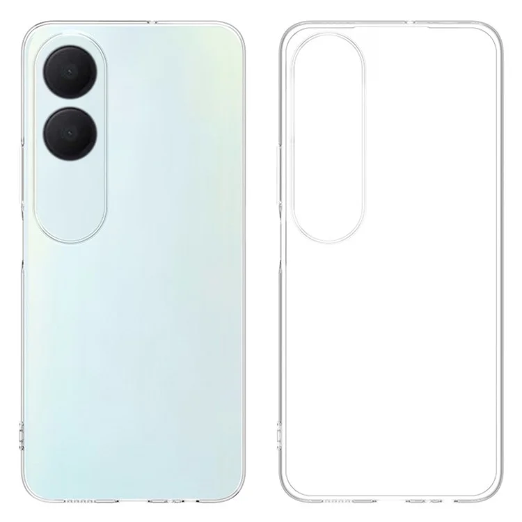 Для Huawei Наслаждается 40C 5G HD Clear Case Case Slim-Fit Tpu Cope Phone с Точным Вырезами Задней Линзы