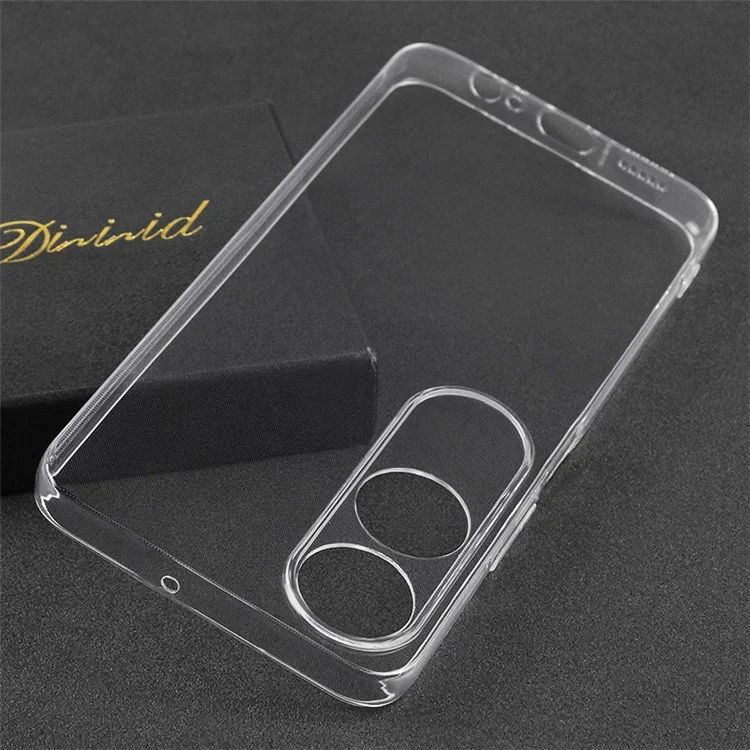 Для Huawei Наслаждается 40C 5G HD Clear Case Case Slim-Fit Tpu Cope Phone с Точным Вырезами Задней Линзы