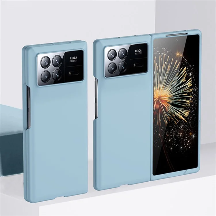 Für Xiaomi Mix Fold 3 5G Schutzöse Hardcase Handyhülle Haut-Berührung Faltcover - Baby Blue