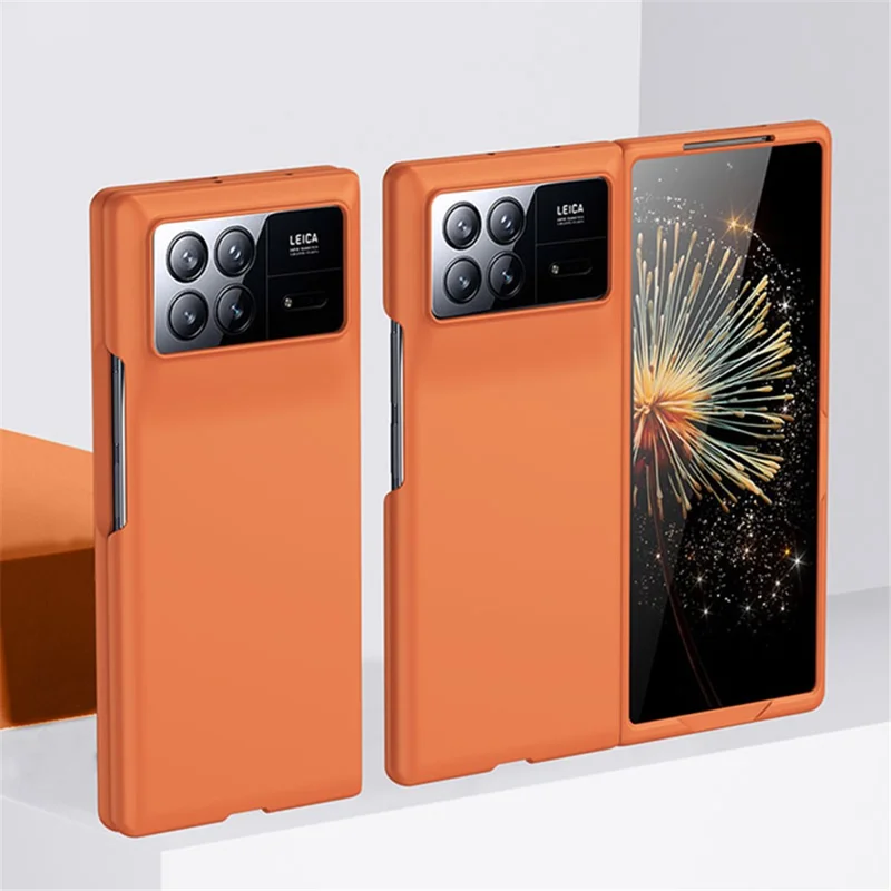Für Xiaomi Mix Fold 3 5G Schutzhard-PC-Handyhülle mit Hautberührungsfunktion - Orange