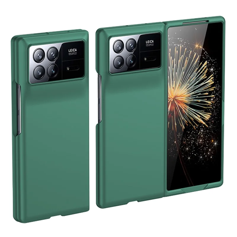For Xiaomi Mix Fold 3 5G Protective Hard PC Phone Case Skin-touch Folding Cover - Dark Green