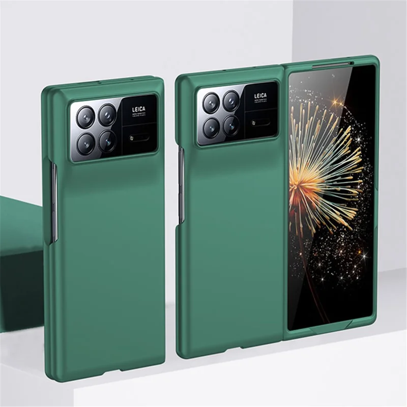 For Xiaomi Mix Fold 3 5G Protective Hard PC Phone Case Skin-touch Folding Cover - Dark Green