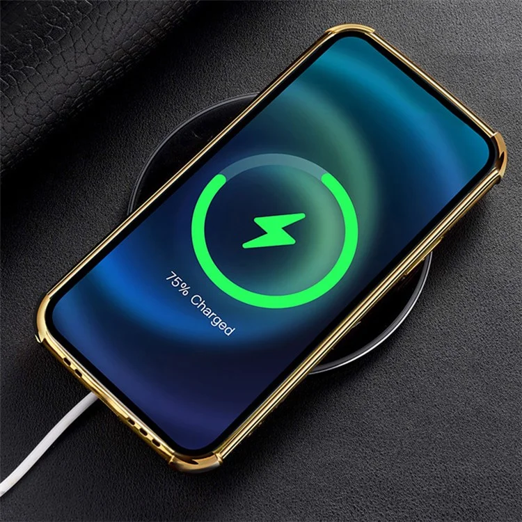Für Oppo Reno10 Pro+ 5G Krokodilleder-Textur-Ring-Kickstand-Handyhülle 6D-Galvanisierung Leder+TPU-Abdeckung - Schwarz