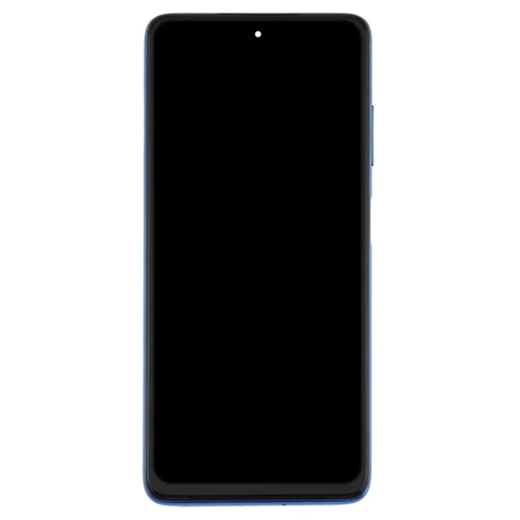 Für Xiaomi Poco X3 / X3 NFC / X3 Pro Grade C LCD-Bildschirm und Digitizer-Baugruppe + Rahmenersatzteil (ohne Logo) - Blau
