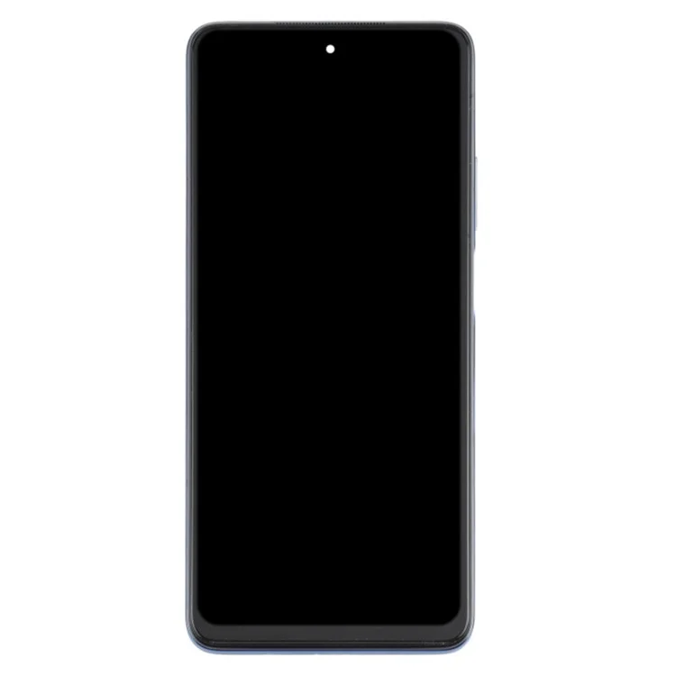 For Xiaomi Redmi Note 9 Pro 5G M2007J17C / Mi 10T Lite 5G M2007J17G Grade C LCD Screen and Digitizer Assembly + Frame Replacement Part (without Logo) - Blue