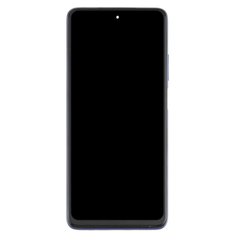For Xiaomi Redmi Note 9 Pro 5G M2007J17C / Mi 10T Lite 5G M2007J17G Grade C LCD Screen and Digitizer Assembly + Frame Replacement Part (without Logo) - Grey