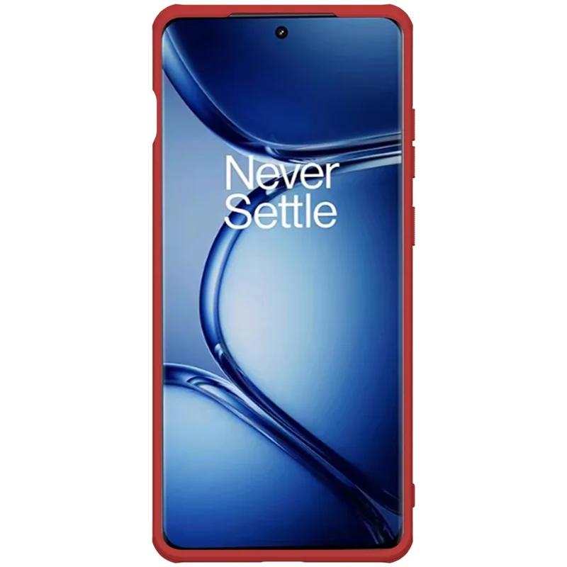 Coque NILLKIN Super Frosted Shield Pro pour OnePlus Ace 2 Pro 5G PC+TPU Anti-rayures Matte Phone Cover - Rouge