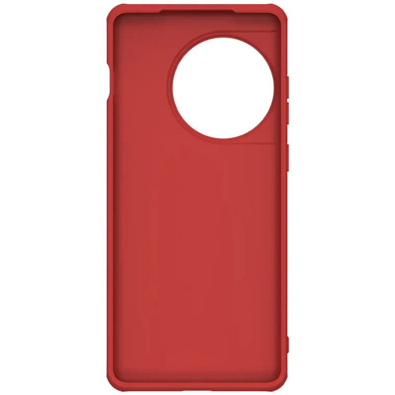 Coque NILLKIN Super Frosted Shield Pro pour OnePlus Ace 2 Pro 5G PC+TPU Anti-rayures Matte Phone Cover - Rouge