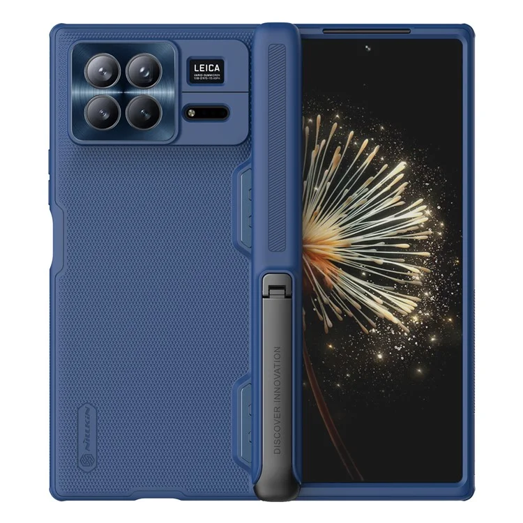 Nillkin Super Frosted Shield Pliegue Para Xiaomi Mix Plegable 3 5 g Case de Teléfono Plegable PC + TPU Matte Teléfono Cubierta - Azul
