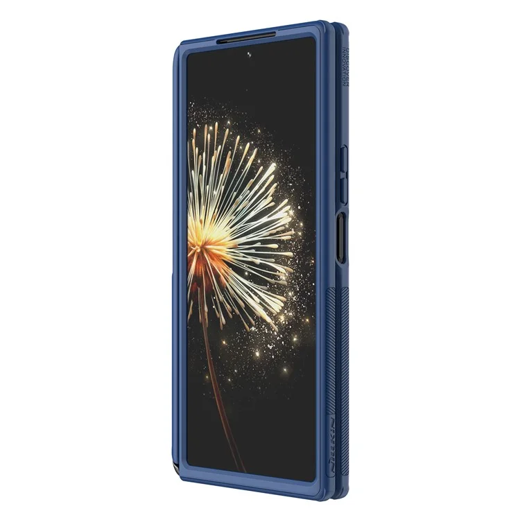 Nillkin Super Frosted Shield Pliegue Para Xiaomi Mix Plegable 3 5 g Case de Teléfono Plegable PC + TPU Matte Teléfono Cubierta - Azul