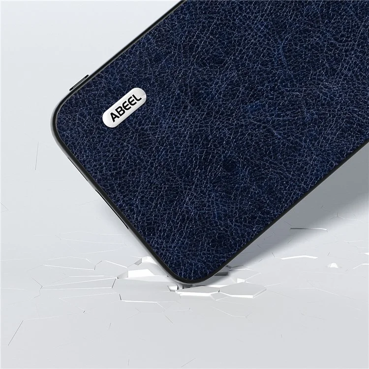 ABEEL For Sony Xperia 5 V PU Leather Coated TPU+PC Phone Case Retro Litchi Texture Drop Protection Cover - Blue