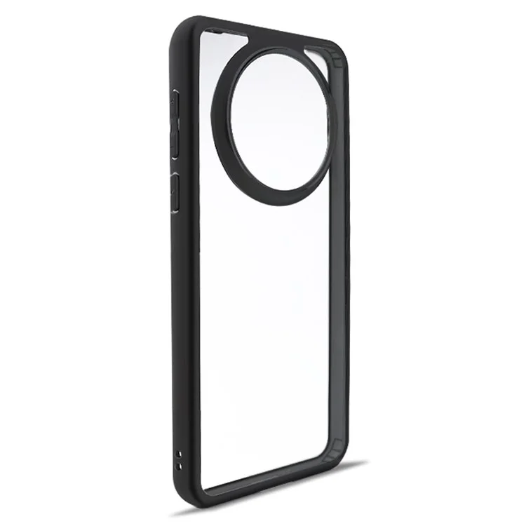 Funda de teléfono para Huawei Mate 60, de TPU + PC duro, funda transparente a prueba de polvo