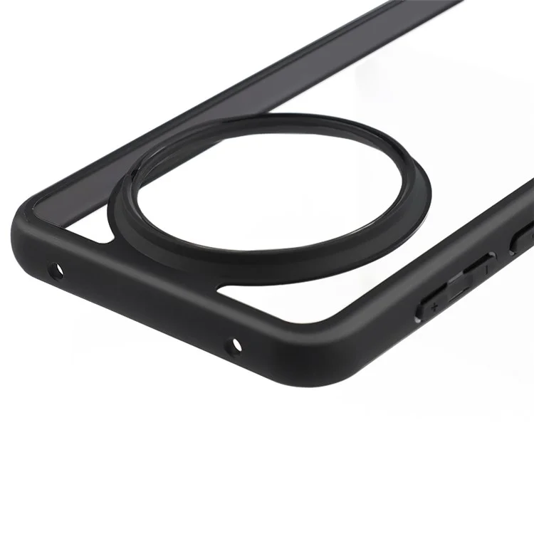 Funda de teléfono para Huawei Mate 60, de TPU + PC duro, funda transparente a prueba de polvo