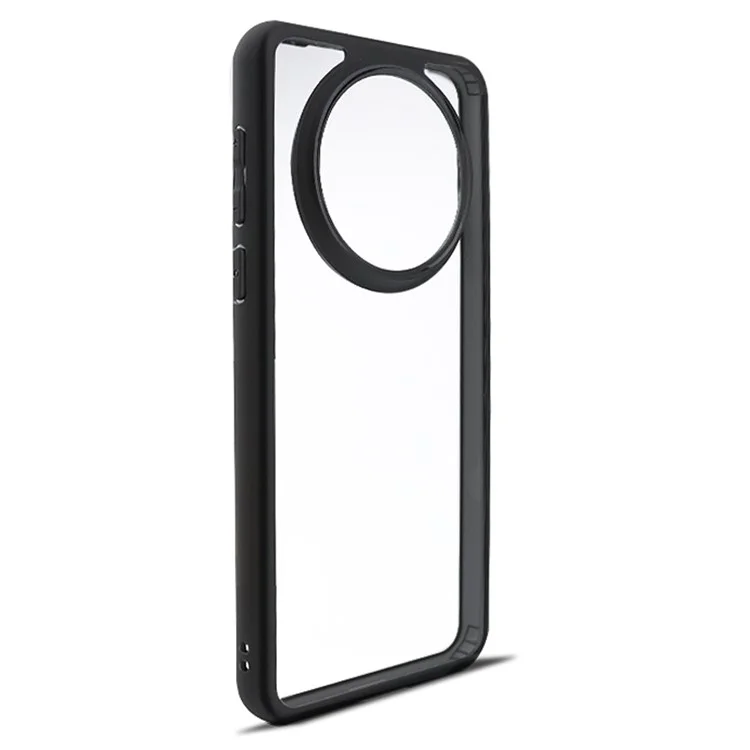 Para Huawei Mate 60 Pro Slim-Fit TPU + PC Capa de Telefone Transparente à prova de poeira