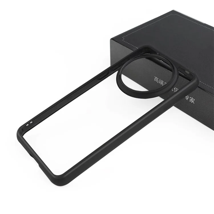 Para Huawei Mate 60 Pro Slim-Fit TPU + PC Capa de Telefone Transparente à prova de poeira