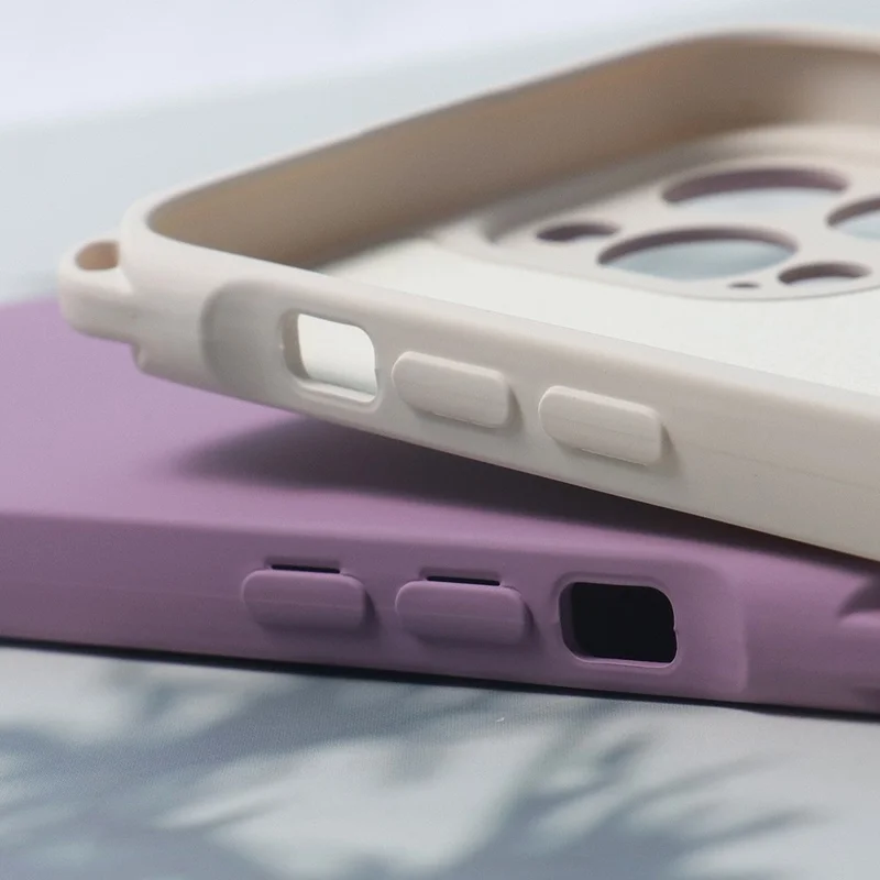 Back Cover for iPhone 15 Pro , Four Corners Drop Proof Mobile Phone TPU Case - Pink