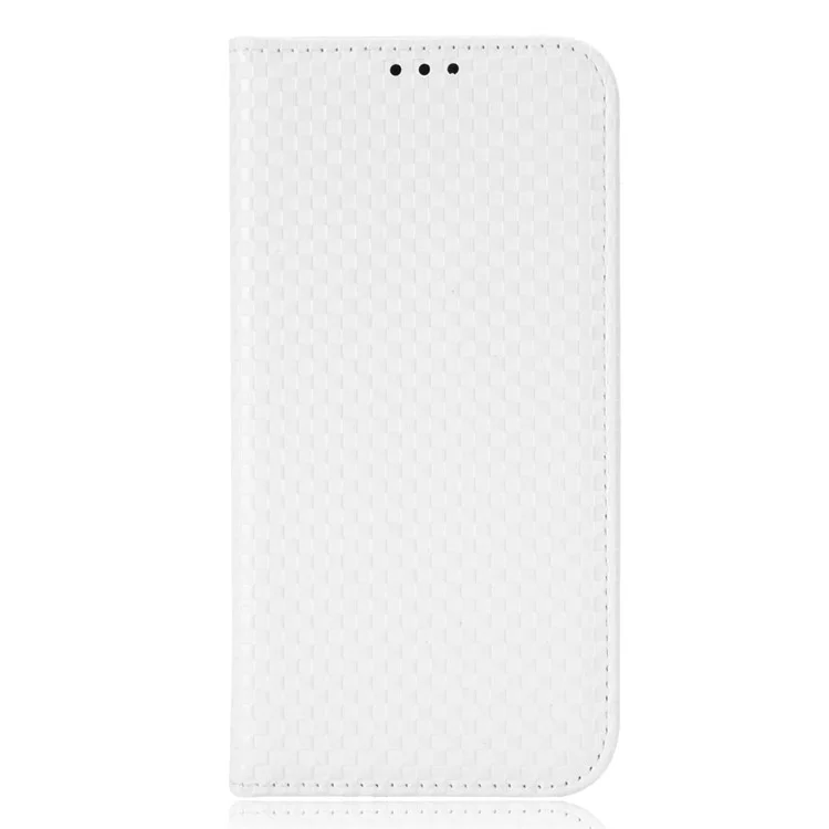 Para Samsung Galaxy Z Fold5 5G Capa de telefone em couro PU com suporte Wallet Imprinted - Branco