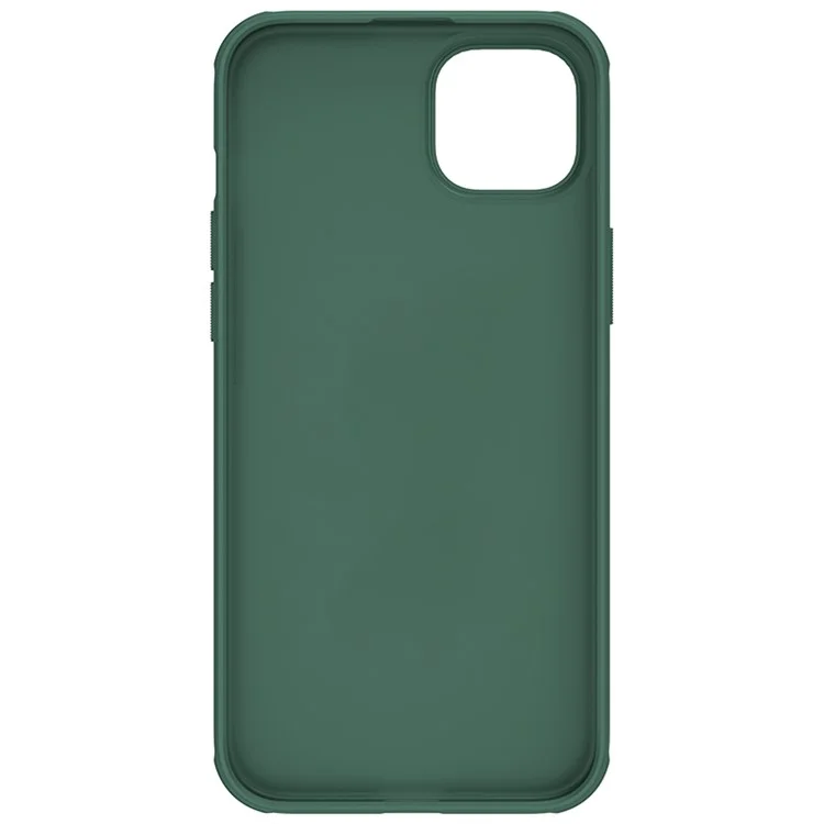 NILLKIN Super Frosted Shield Pro for iPhone 15 Plus Phone Case PC+TPU Anti-drop Matte Phone Cover - Green