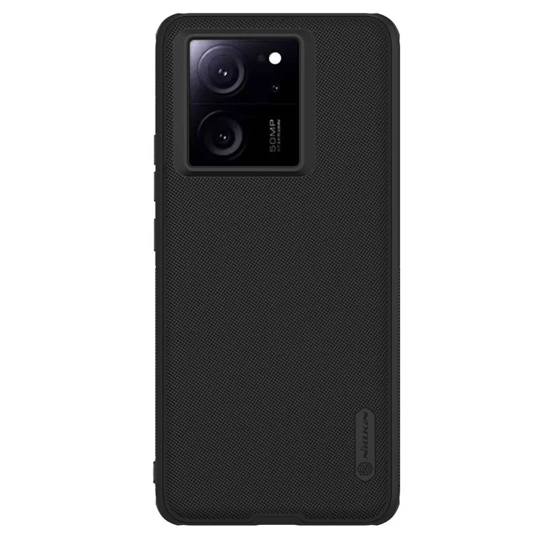 NILLKIN Super Frosted Shield Pro для Xiaomi Redmi K60 Ultra / 13T / 13T Pro Чехол для телефона PC+TPU Матовая защитная крышка для телефона - Черный