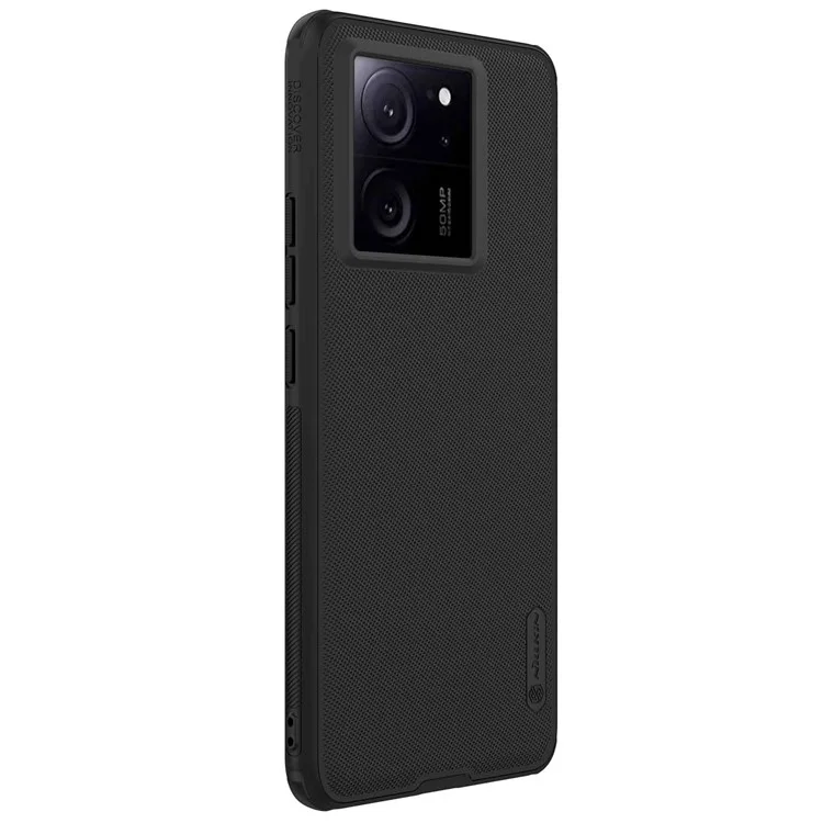 NILLKIN Super Frosted Shield Pro для Xiaomi Redmi K60 Ultra / 13T / 13T Pro Чехол для телефона PC+TPU Матовая защитная крышка для телефона - Черный