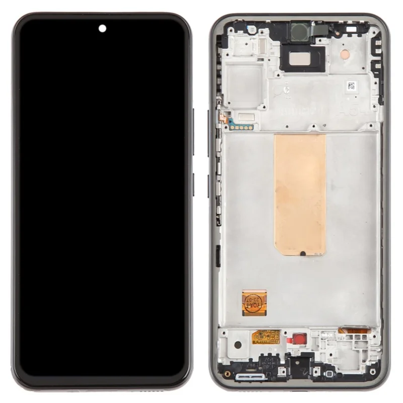 For Samsung Galaxy A54 5G A546 OEM Grade S AMOLED Screen and Digitizer Assembly + Frame Part (without Logo) - Black
